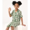 EASWEET Girls Nightgowns Short Sleeve Button Down Sleepshirt Dress Night