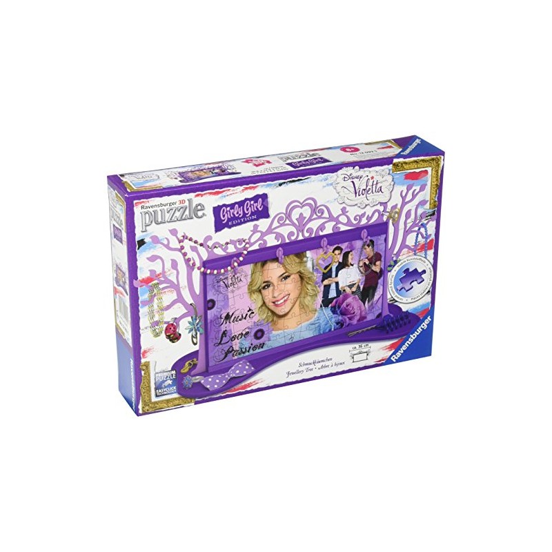 Ravensburger 12092 5 "Jewellery Tree Violetta 3D Puzzle (108-Piece)