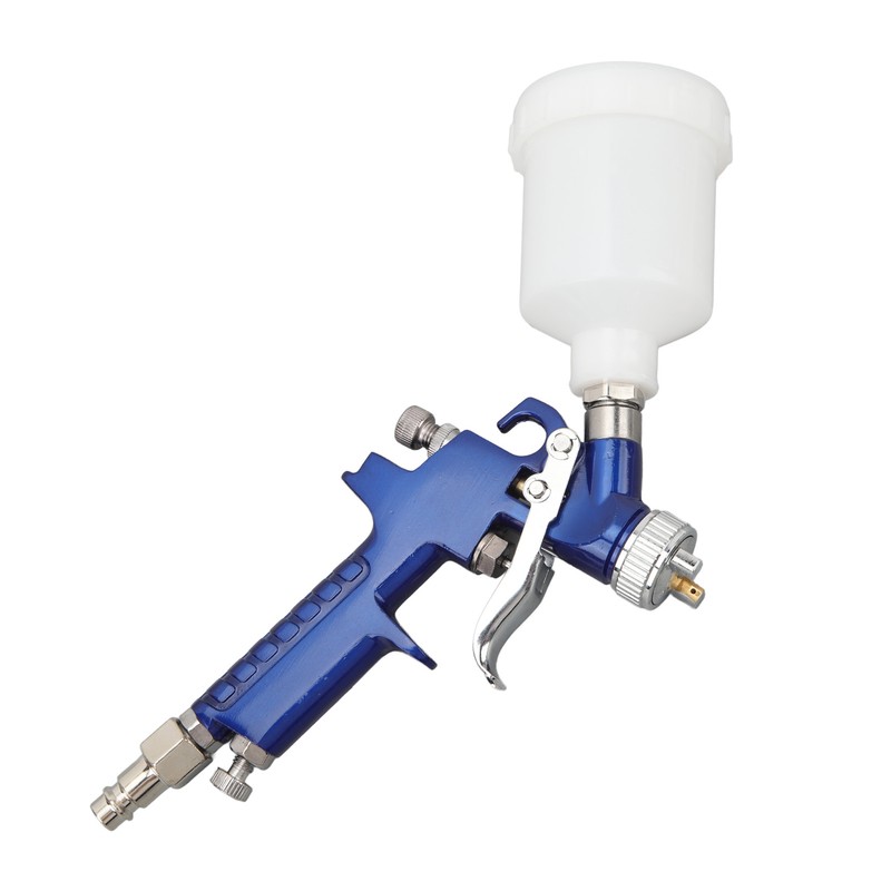 Air Spray Gun HVLP Gravity Feed Pneumatic Paint Sprayer Spraying