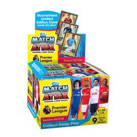 EPL Match Attax 2017/18 Trading Card Game (Pack of 50)