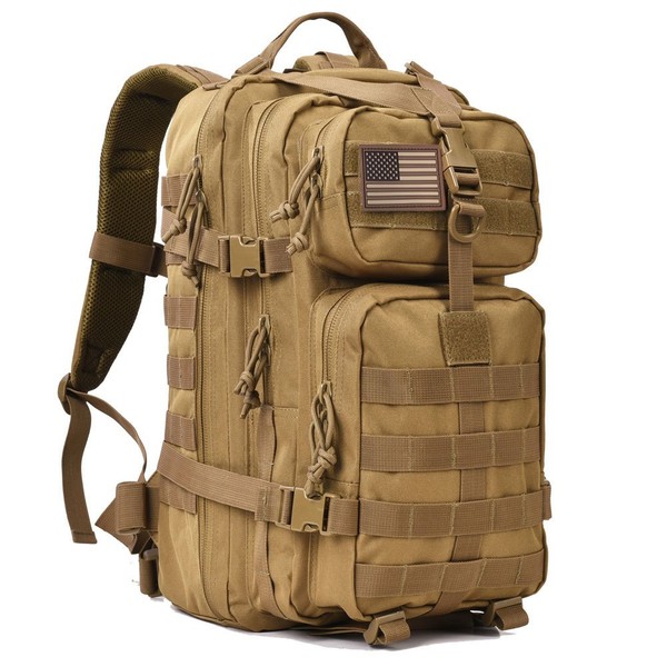REEBOW GEAR Military Tactical Backpack 3 Day Assault Pack Army Molle Bag Backpacks Rucksack 35L