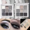 9 Sombras De Ojos Mate Ahumadas Resistentes Al Agua
