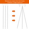 Outus Hanging Chain for Hanging Bird Feeders, Birdbaths, Planters and