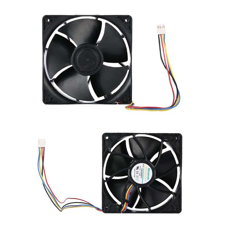 Richer-R Antminer Fan Cooler, 3A 7000 RPM Wind Cooling Computer
