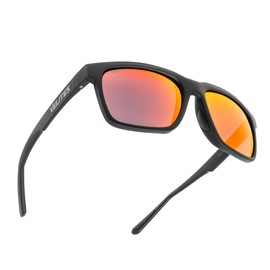 Velites Urban I Sunglasses Designed for your high intensity workouts and outdoor activities I All kinds of sports I Don't slip I Style and comfort I BLACK/ORANGE
