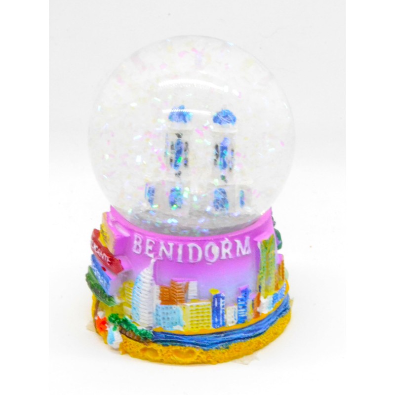 Benidorm. Snow Globe. Church of Spain, Flamenco and Sevillanas Spanish