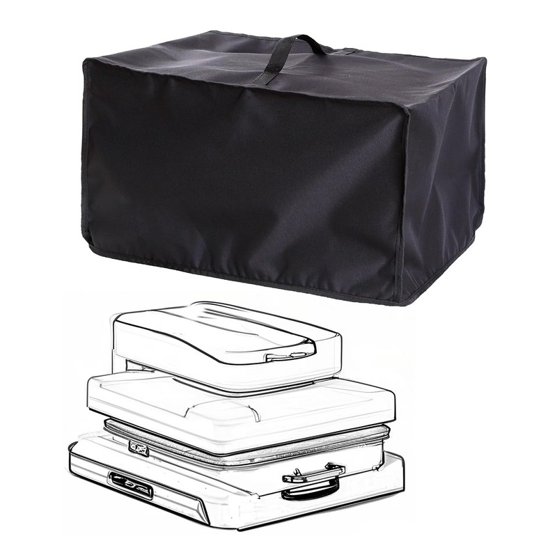 Ruclles 15"x15" Auto Heat Press Machine 2 Dust Cover -