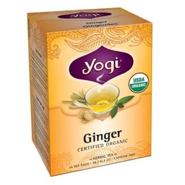 Yogi Yogi Herbal Tea Ginger Carton, 16 Count