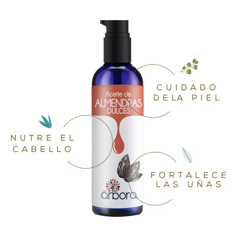Aceite De Almendras Dulces Puro - Para Piel, Cabello Y