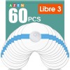 AZEN 60 Pack Freestyle Sensor Covers for Libre 2/3,Waterproof Sensor