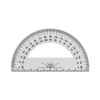 LGEGE Math Ruler Geometry Tool Set, 10/12cm Protractor, 15/23cm Triangle