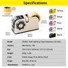 [TENDO°] Multi-Section Tape Dispenser ZO-508: Innovative Cutter for Custom Tape