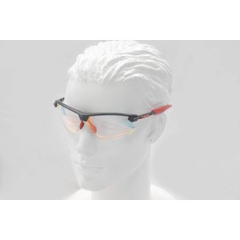 AXE SG480OP Sunglasses, Sports Sunglasses, Clear Lens, MCB Matte Carbon