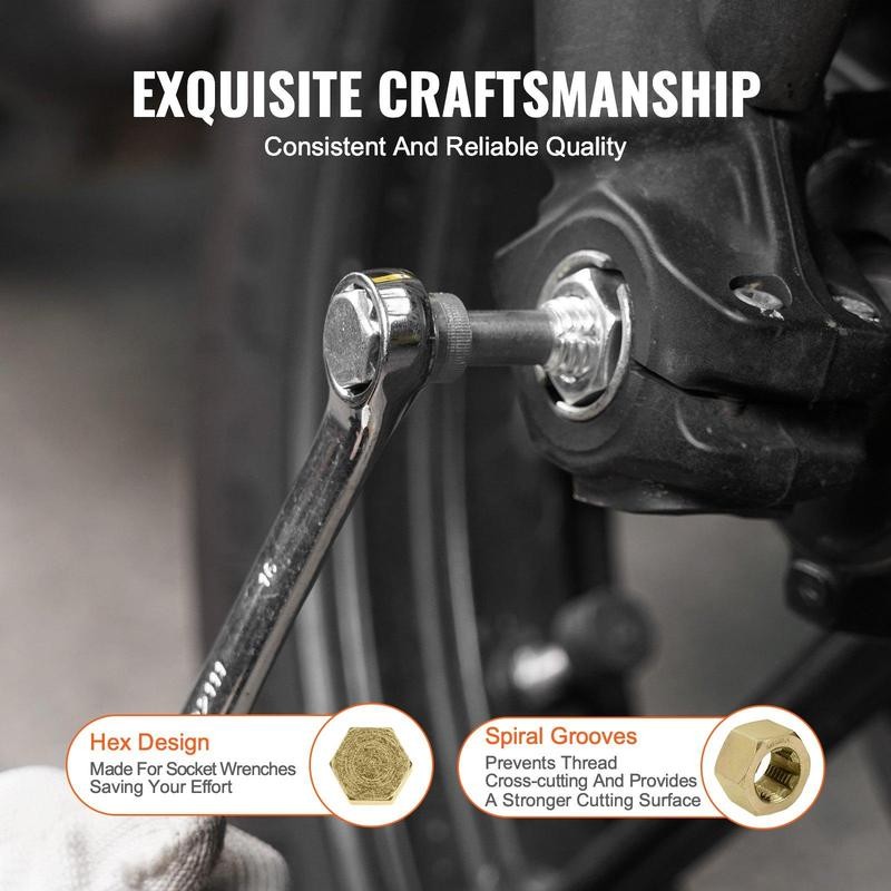 VEVOR 49PCS Thread Chaser Set UNC UNF Metric Thread Restorer