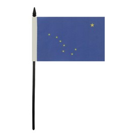 AZ FLAG Alaska Table Flag 15 x 10 cm – State of Alaska Table Flag 10 x 15 cm – Flags