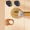 2 Pcs Door Handle Stopper, Silicone Door Bumper Protector Soft