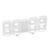 3D LED Digital Clock Time Date Temperature Display Voice Control