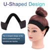 Chaofatchoy 3Pcs Wigs Band with Ear Cut Outs - Elastic