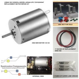 LEMAX VILLAGE COLLECTION SKI GONDOLA REPLACEMENT PART- MOTOR KIT