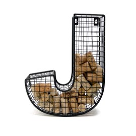 Oeno Wine Cork Holder Metal Display Collector Full Alphabet Display Letters & More (J)