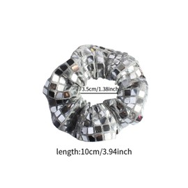 perfeclan Women Hair Scrunchie Ponytail Holder for Club Party Favor Bridal Shower New Year