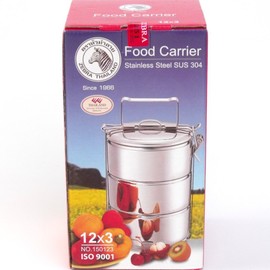 Zebra Thai Stainless Steel Tiffin Food Carrier