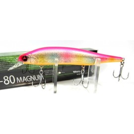 Megabass Minnow X-80 MAGNUM GLX Rainbow PB Lure