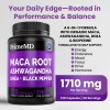 PrimeMD 6-in-1 Organic Maca Root Ashwagandha Capsules 1710mg, DHEA, 120