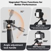 Koolehaoda 71.6” Camera Monopod with 3-Way Pan Tilt Head &