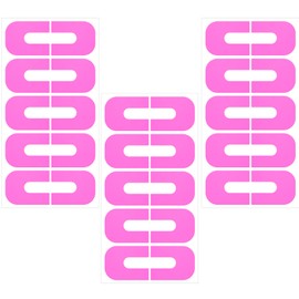 Hzopcw 30pcs Nail Polish Protectors, U-Shape Gel Cuticle Guards, Self-Adhesive Fingernails Stickers for Nail Art Manicure Painting- Purple