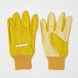 Homescapes 3 Pairs of Studded Gardening Gloves for Men and Women, Garden Work Gloves Set of 3 in Red, Yellow, Green or Orange in One Size