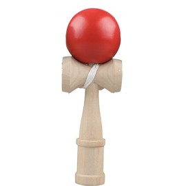 pont du monde Kendama Kendama Stylish Competition Toy For Ages 6 and Up (Red)