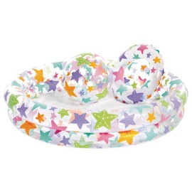 Intex 59460 billar para niños - Billares para niños (Azul, Vinilo, 1 personas(s), Estampado, 2 Año(s), Alrededor)                                     