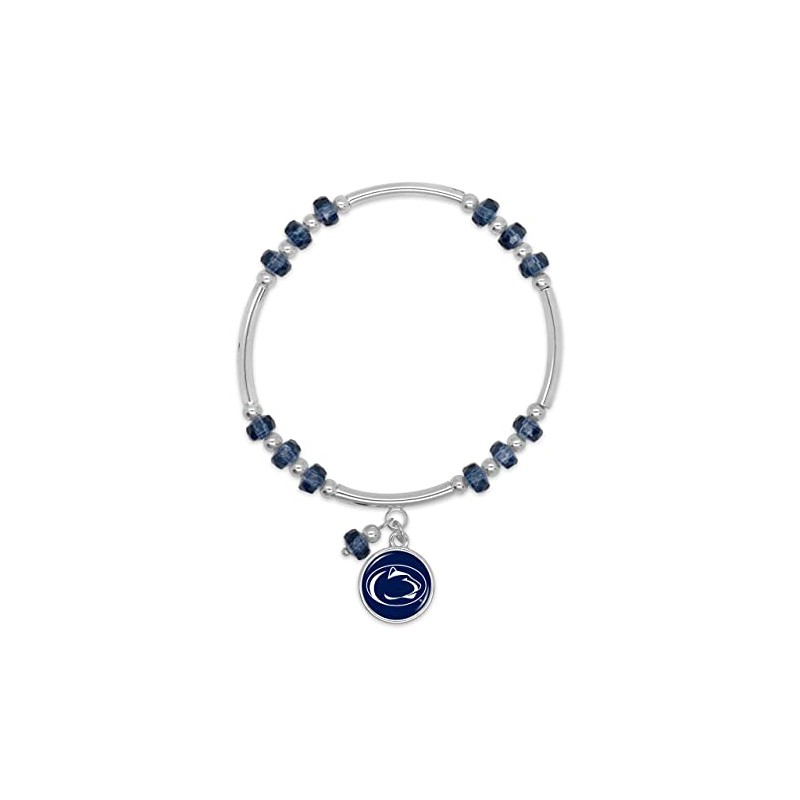 From the Heart Penn State Beaded Bracelet