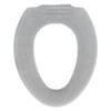 OKA Cocoon Toilet Seat Cover, O-type, Gray, O-type, Washable, Knit,