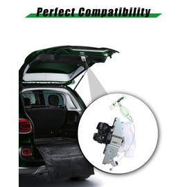 Luggage Lid Trunk Lock Actuator Compatible with Fiat 500 2012 2013 2014 2015 2016 2017 2018 2019 Replace 68084367AD