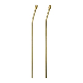 T Tulead Sprayer Wand Copper Sprayer Wand Replacement Golden Watering Wand 0.31-Inch Diameter, 2PCS