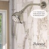 Keeney Stylewise 11.5" Flexible Showerhead Extension Arm, Brushed Nickel