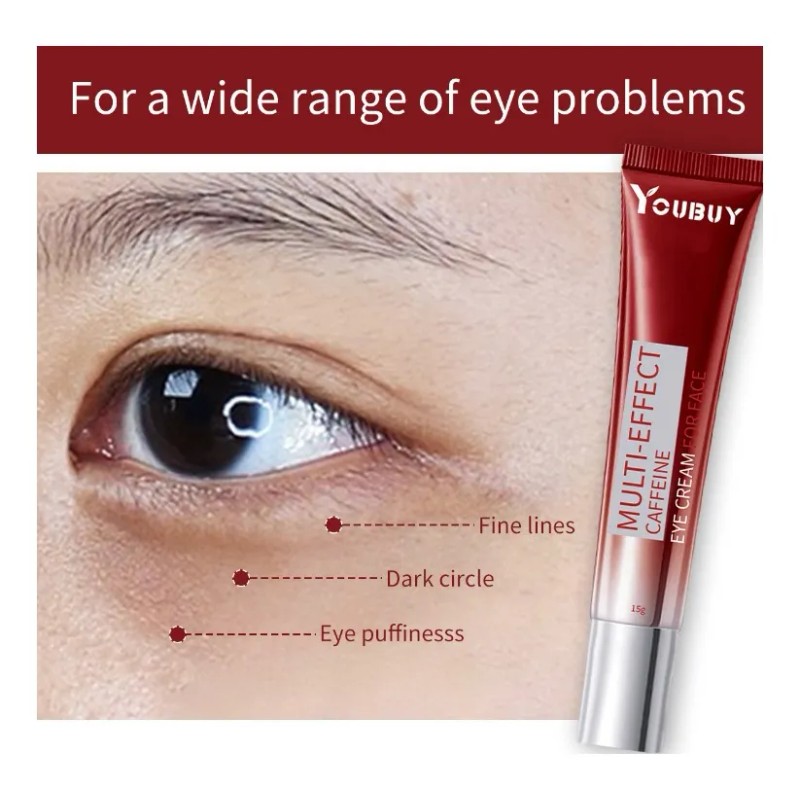 Fy Crema De Ojos De Café Hidratante E Hidratante.