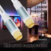 GOSYSONG 6FT RG6 Coaxial Cable Super Speed Internet, Broadband and