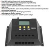 12V 24V 40A Solar Charge Discharge Controller LCD Display PWM