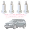 LXAUTOPCH HVAC Control Neo-Wedge Bulb With White Socket(Set of 4pcs)