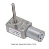 DC Reduction Motor Stable Low Noise Low Loss Lightweight Worm