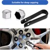 6PCS Wheel Cap Removal Tool Set - Locking Nut Cover