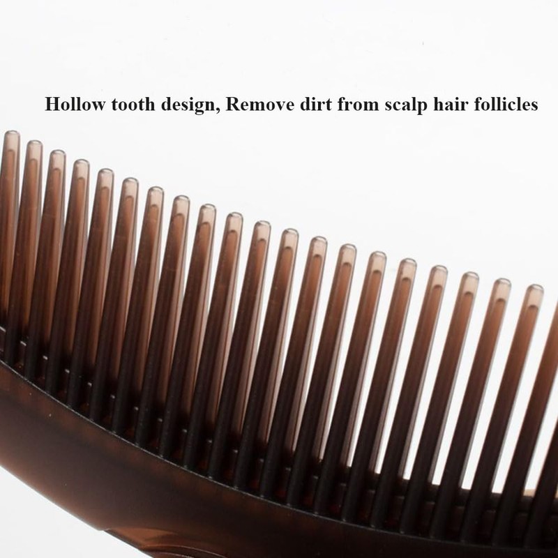 Creative Dandruff Comb, Energy Comb, Plastic Press Button Hairbrush for