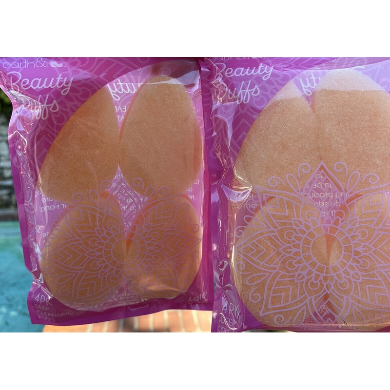 Earth&i BEAUTY PUFFS 💕by earth&i 💕Deep Cleansing & Exfoliating Puffs-2
