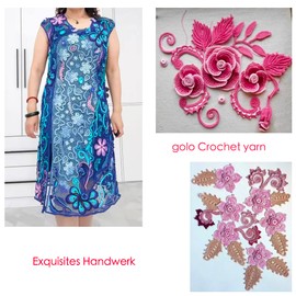 golo Crochet Yarn Size 10 for Hand Knitted Crochet Yarn