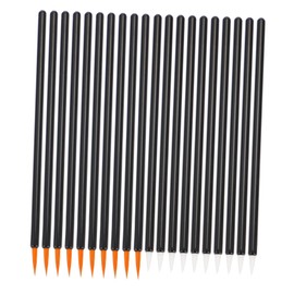 PACKOVE 100Pcs Disposable Eyeliner Brush Makeup Applicator Wands for Precision Eye Makeup Includes Brushes for Salon Home Use Lightweight Portable