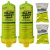 RESCUE! Reusable Yellowjacket Trap - 2 Pack + 2 Ten-Week