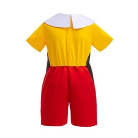 Lito Angels Pinocchio Fancy Dress Up Costume Party Outfit Set with Hat and Nose for Kids Boys Age 9-10 Years